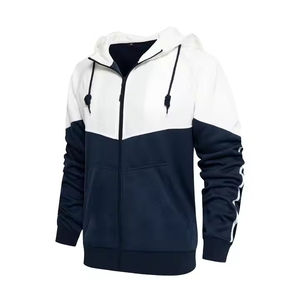 Conjunto Deportivo de Moda para Hombre, Color Sólido, Grueso, Sudadera con Capucha Atlética, 100% Algodón, Transpirable y Elegante - Product Image 4