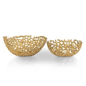 Bols Vaisselle Design Service Finition Faite À La Main Plat Et Bol De Service Alimentaire Design Brut Décoration Intérieure Matériau Solide - Product Image 1