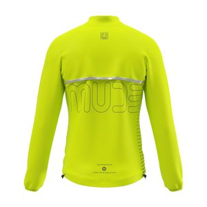 <b>Cycling</b> Rain <b>Jacket</b> STORM Neon-Sporty Stand Collar Spring <b>Jacket</b> - Product Image 4