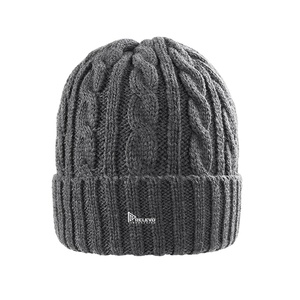 หมวกบีนนี่ไหมพรมอะคริลิกกันหนาวสำหรับผู้ชายและผู้หญิง สวมใส่กลางแจ้งได้ทุกสี  รับสั่งทำโลโก้  โรงงานผลิตโดยตรง - Product Image 5