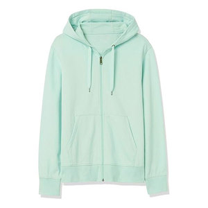 เสื้อฮู้ดมีซิปสไตล์วินเทจสำหรับฤดูหนาวปักลายเฟรนช์เทอร์รี่ - Product Image 5