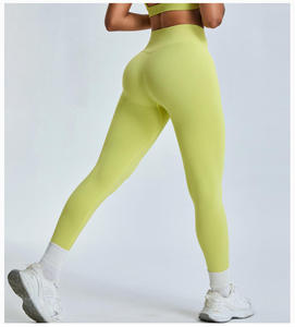 2024 Custom Logo Spandex Sportswear Women High Waist Yoga Pants Gym Workout Tight Fitness Clothings <b>Butt</b> <b>Lift</b> Yoga <b>Leggings</b> - Product Image 6