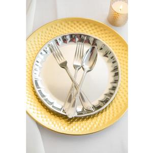 Ensemble de couverts en acier inoxydable 304 plaqué argent, luxe et fonctionnalité, redéfinissez la vaisselle, essentiels de cuisine - Product Image 6