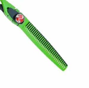 Ciseaux amincissants de cheveux de barbier professionnel en acier inoxydable ciseaux amincissants de soins capillaires enduits de couleur fantaisie de haute qualité - Product Image 4