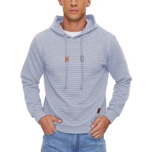 Logo personnalisé hiver unisexe fermeture éclair à capuche 2026 nouveau Design décontracté chaud polaire écologique 100% coton ensembles - Product Image 1