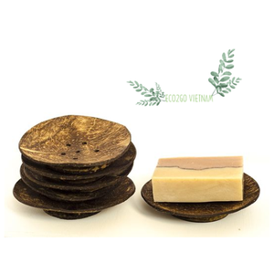 Free Sample Coconut Shell Soap Dish | Coconut Soap Holder <b>for</b> Bathroom Accessory With <b>Cheap</b> Price From Eco2go Vietnam - Product Image 2