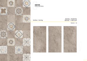 Design moderne 600x1200mm Carrelages de sol texturés en pierre polie Dalles de porcelaine peu coûteuses et résistantes à l'usure pour murs - Product Image 3