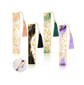 Promotional Gifts Premium Quality Resin Bookmark Page Holder Exclusive Quality Personalized Epoxy Resin Bookmark - Product Image 6