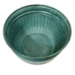 Maceta para Manguera de Jardín de Metal Martillado con Tapa, Contenedor de Almacenamiento de Manguera para Exteriores, Organizador Decorativo para Jardín - Product Image 4