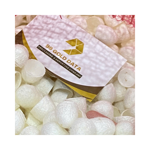 รังไหมสีขาวแบบพรีเมี่ยมผ้าไหมดิบแห้งสำหรับงานฝีมือและผลิตภัณฑ์ดูแลผิว - Product Image 1