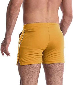 Pantalones cortos deportivos para hombre, que absorben la humedad, para verano, uso casual, entrepierna de 3 pulgadas, ligeros, transpirables, OEM, personalizados - Product Image 4