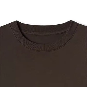 GSM 220G 16 colores adultos hombro suelto hombres camiseta de gran tamaño con logotipo personalizado bordado impresión - Product Image 4