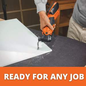 Sistema QuickIN, Juego de Herramientas Oscilantes Multifunción de 250W, 10000-19,500 OPM, con Fuente de Alimentación Eléctrica de 18V, Kit de Montaje Starlock Max Incluido - Product Image 3