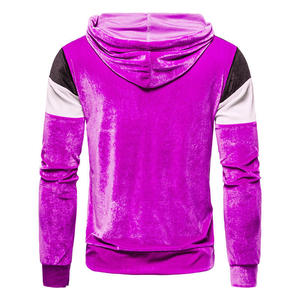 Conjunto de Sudadera con Capucha y Pantalones Deportivos de Terciopelo de Algodón de 2 Piezas para Hombre, con Estampado Digital, para Invierno - Product Image 6