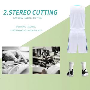 Uniforme de basket-ball adulte, prix d'usine, avec impression par Sublimation, maillot de basket-ball, respirant - Product Image 6