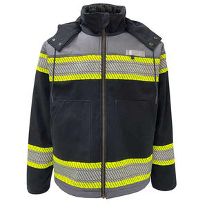 Chaqueta de seguridad de alta visibilidad de invierno para hombre Chaqueta impermeable con mangas largas Chaqueta DE TRABAJO DE SEGURIDAD reflectante - Product Image 1