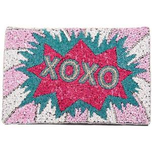 Petit sac à main en sequins brodés, style sororité, Kappa Delta, avec un look de bijoux élégant et haut de gamme pour fille par MD HANDICRAFTS - Product Image 3