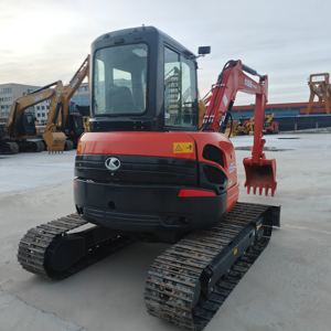 Mini pelle sur chenilles Kubota U55 d'occasion Excavatrice japonaise originale à bas prix Excavatrice Kubota U55 d'occasion à vendre - Product Image 2