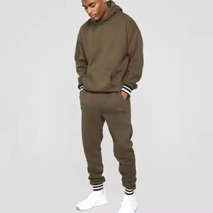 Sudadera de Forro Polar Lisa Teñida de Algodón 100 % de 300 g para Hombre, Novedad de 2025, de Gran Venta, Corte Regular, Manga Larga, Hombros Caídos, con Capucha - Product Image 4