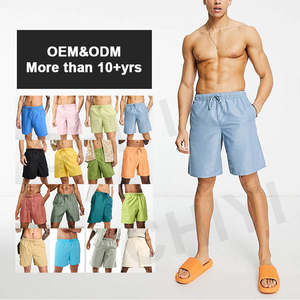 กางเกงว่ายน้ำเล่นวอลเลย์บอลชายหาดสำหรับผู้ชายกางเกงขาสั้นผ้ายืด4ทางดีไซน์ใหม่สำหรับฤดูร้อน - Product Image 3