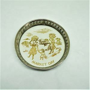 DIOS Classic Style Metal Souvenir Coasters Customized Print Wholesale <b>Mats</b> & Pads - Product Image 4