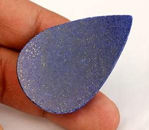 Pierre Lapis Lazuli de qualité supérieure pour l'exportation en forme de poire 100% pierres précieuses et pierres naturelles en vrac pour la fabrication de bijoux au prix de gros - Product Image 2