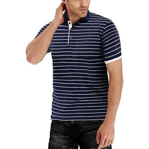 Polo personnalisé décontracté coupe ajustée basique conçu en coton américain décontracté simple semi-fermeture éclair marque à la mode haut à manches courtes - Product Image 5