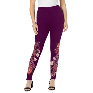 Women's High Waist Elastic Waist Athletic Workout <b>Leggings</b> with Deep <b>Pockets</b> Soft Tummy Control Yoga Pants for Sports Fitness - Product Image 4