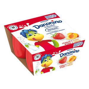 Yaourt Danonino au chocolat, adapté aux bébés, de qualité supérieure, commande en gros, emballé pour l'exportation et les réseaux de distribution mondiaux - Product Image 3