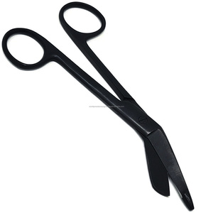 Tijeras para Vendajes Lister, Acero Inoxidable, Instrumento Quirúrgico Ortopédico Manual, Uso Hospitalario y Clínico ORL, Certificado CE Clase II - Product Image 1