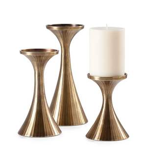 Bougeoir en aluminium pour la décoration intérieure Bougeoir décoratif en métal pour la maison, la fête, le bureau à bas prix Exportateur indien - Product Image 1