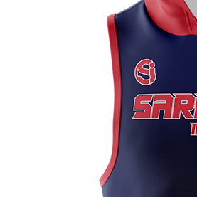 Wholesale Fashion Men Casual Custom Hip-Hop Sublimation Sleeveless Hoodie Breathable Sublimation <b>Embossed</b> Printing Winter Hoodie - Product Image 3