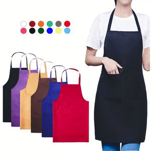 ผ้ากันเปื้อนหนาสองชั้นสำหรับทำอาหารร้านกาแฟใช้ได้ทั้งชายหญิง - Product Image 4