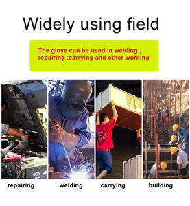 Logo personnalisé Vêtements de sport de mécanicien enduits de latex coupe-vent gants de travail respirants pour l'extérieur pour les travailleurs de grande taille - Product Image 5