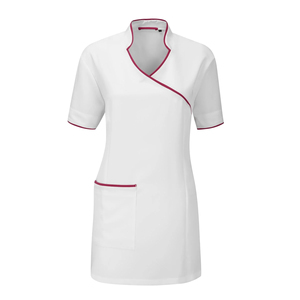 Own Logo Label Brand Fashionable Stylish <b>Tunics</b> Scrubs Sets Suits Tops Women's Stretchy Soft Spa Beauty <b>Salon</b> Nurse Uniforms - Product Image 5