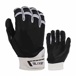 Guantes de béisbol de piel de oveja de cuero personalizados de alta calidad Guantes de bateo profesionales OEM con alto agarre Venta caliente - Product Image 5