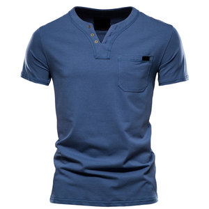 T-shirt d'été surdimensionné de haute qualité pour hommes, vente en gros de coton/fibre de bambou - Product Image 1