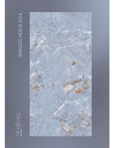 กระเบื้องพอร์ซเลนเคลือบ El Nexus Azul ดีไซน์กันลื่นทันสมัยสำหรับใช้ภายในวิลล่าห้างสรรพสินค้าโรงเรียน - Product Image 1