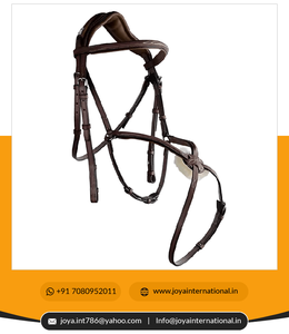 บังเหียน8นิ้วรูปร่างมีน้ำหนักเบาแบบกายวิภาคเย็บแฟนซีม้าบังเหียนจากอินเดีย - Product Image 6