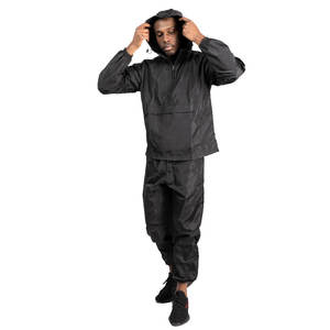 Chaqueta cortavientos por sublimación con impresión personalizada de calidad profesional, impermeable, transpirable, de talla grande, para invierno - Product Image 2