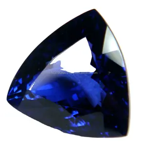 Blue Gemstone Tanzanite Trillion Cut Stone Fine Quality Natural Certified Tanzanite Loose Wholesale Bulk Cut Gems Stone