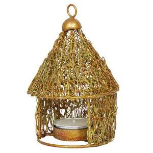 Velas de Navidad de madera desgastadas, linternas - Product Image 3