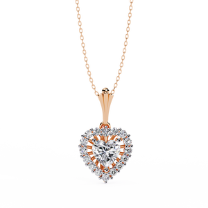 Hermoso Collar de Oro de 18k para Damas con Diamantes Cultivados en Laboratorio - Product Image 2