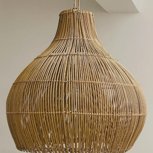 Abat-jour en rotin gros fait à la main suspension décorative pour Design d'intérieur café Restaurant Villa hôtel et décoration de la maison - Product Image 1