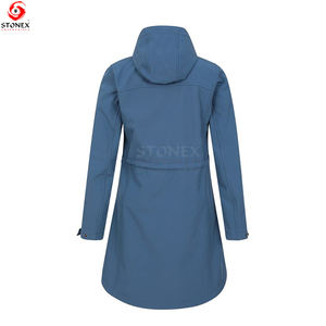 2023 femmes coquille souple polaire veste respirant chauffé haute qualité hiver Snowboard vêtements avec coton remplissage tricoté processus - Product Image 3