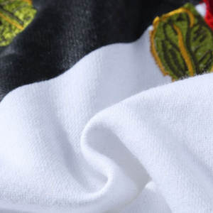 Sudaderas con capucha bordadas de retales personalizadas de calidad al por mayor algodón transpirable hecho para la temporada de invierno impresión digital - Product Image 4