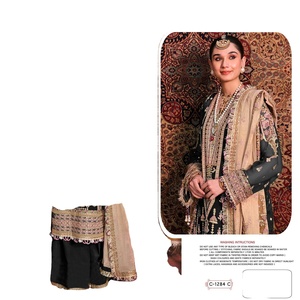 ชุดปักผ้าโปร่งบางสไตล์ปากีสถาน fepic rosemeen - Product Image 1