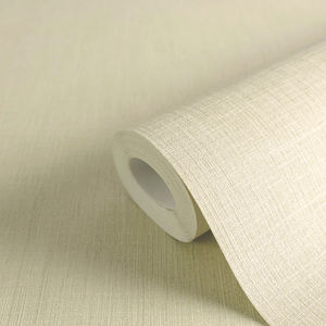 FABRIQUÉ EN ALLEMAGNE - Rouleaux de papier peint non tissé uni, grammage lourd 230 gr/m², certifié FSC - 86 COULEURS DIFFÉRENTES - Texture textile - Product Image 6