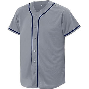 Uniformes de Béisbol Personalizados al por Mayor OEM de Alta Calidad, Camisetas de Béisbol Lisas - Product Image 1