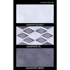 Carrelage en porcelaine brillant poli 300x600mm Carreaux muraux en céramique émaillée Design en pierre 12x24 Décoratif intérieur pour murs intérieurs de maison - Product Image 6